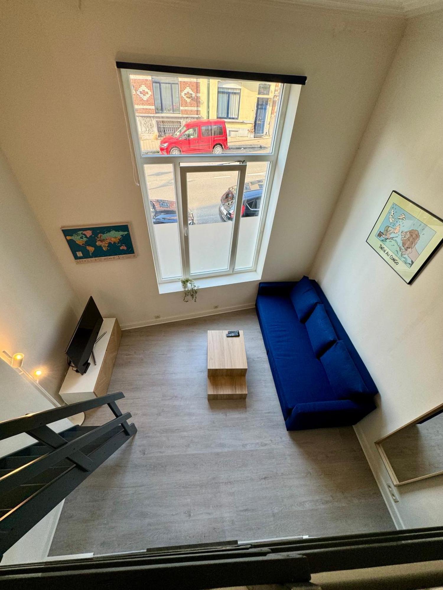 Studio Avec Chambre En Mezzanine Bruxelles Exterior foto